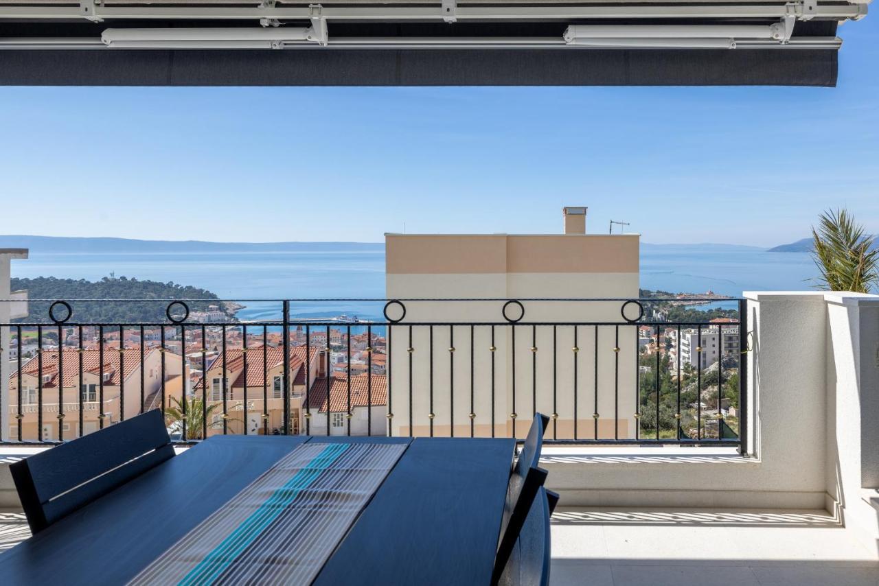 Villa Smaragd - Lapis - Luxury Apartment With Shared Pool Makarska Exterior foto